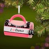 Polarx 3.0 Inch Dance Bag Christmas Tree Ornament , Christmas Decor Dance Shoes Suitcase (1PC) - 2 of 4