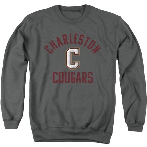 College of Charleston Official Cougars Logo Adult Crewneck Sweatshirt - 1 of 4