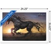 Trends International Marvel Venom: The Last Dance - Symbiote Horse Framed Wall Poster Prints - 3 of 4