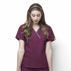 Wink Origins Charlie-Women's Y-Neck Fashion Scrub Top - 1 of 1