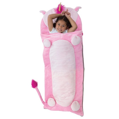 Kids pink on sale sleeping bag