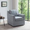 Club Swivel Chair - WOVENBYRD - 2 of 4