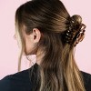 scünci No-Slip Grip Crown Claw Hair Clip - Brown - All Hair - 2 of 4