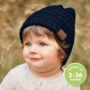 KeaBabies 3pk Warmzy Baby Beanies, 0-36 months Baby Hats, Baby Winter Hat for Newborn, Infant, Toddlers, Boys, Girls - 2 of 4