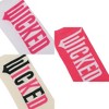 Wicked Part 2 Text Logo Women’s 5-Pair Pack Ankle Socks - 4 of 4
