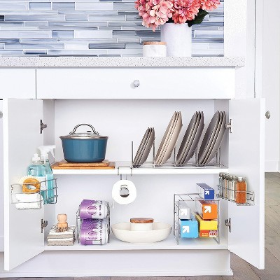 Chrome Undershelf Paper Towel Holder, 12.5-inch
