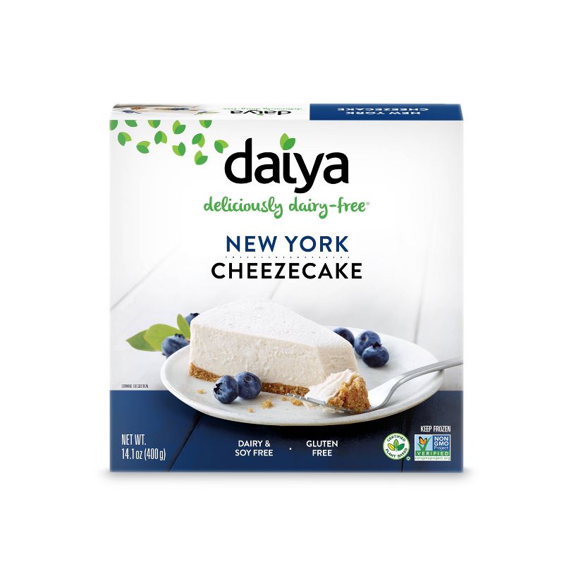 Daiya Dairy-Free Gluten Free Vegan New York Frozen Cheezecake - 14.1oz, 3 of 9