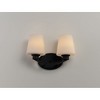 Maxim Lighting Shelter 2 - Light Vanity in  Black - 4 of 4