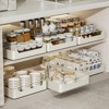 Slide Out Cabinet Organizer, Sliding Drawer Pantry Shelf With Damping Guide, Nylon Adhesive, Heavy Duty Slide Out Pantry Shelves For Kitchen - 3 of 4