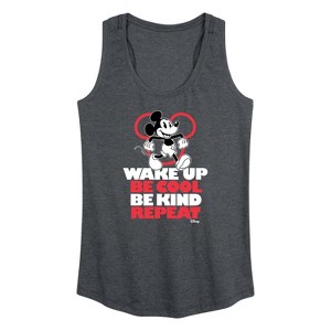Women's - Disney - Mickey Mouse Graphic Racerback Tank - 1 of 4