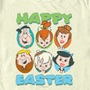 Men's The Flintstones Happy Easter Family Portraits T-Shirt - 2 of 4