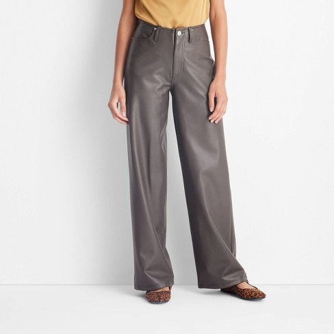 Faux leather pants target hotsell