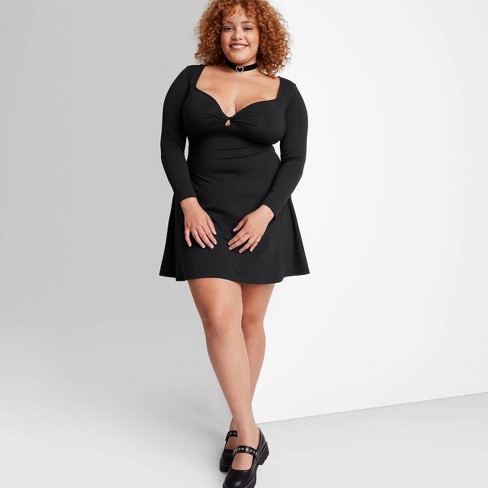 Women's plus size outlet skater dresses