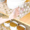 Shelf Liner, Waterproof Shelf and Drawer Liners for Kitchen Cabinet, Bathroom Sink Mat Leaf Daisy 17.7"×197" - 3 of 4