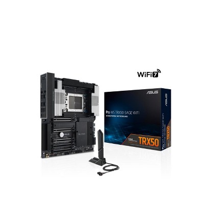 Asus PRO WS TRX50-SAGE WIFI Desktop Motherboard - AMD TRX50 Chipset - Socket sTR5 - SSI CEB