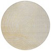 HomeRoots 8' Gold And Silver Round Abstract Washable Indoor Outdoor Area Rug - 4 of 4
