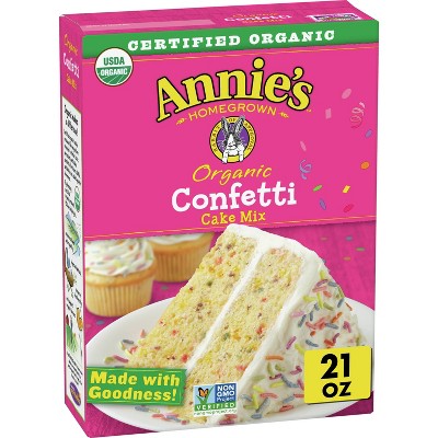 Annie's Organic Confetti Cake Mix - 21oz
