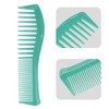 Unique Bargains Anti Static Hair Comb Wide Tooth for Thick Curly Hair Hair Care Detangling Comb For Wet and Dry 2 Pcs - 3 of 4