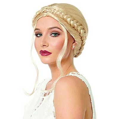 Costume Culture by Franco LLC Milkmaid Braided Blonde Adult Costume Wig