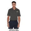 Lindenwood University Adult Polo Left Chest Logo, Athletic Heather - image 3 of 4