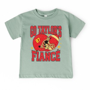 Go Taylor's Fiancé Sparkle - Kids Youth Short Sleeve Tee and Toddler Short Sleeve Tee - 1 of 3