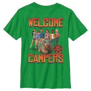 Boy's Jurassic World: Camp Cretaceous Welcome Campers T-Shirt - 1 of 4