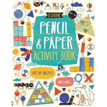 Pencil and Paper Activity Book - by  James MacLaine & Lan Cook & Tom Mumbray (Paperback)
