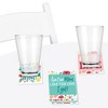 Big Dot of Happiness Colorful Floral Happy Mother's Day - Funny We Love Mom Party Decorations - Drink Coasters - Set of 6 - 3 of 4