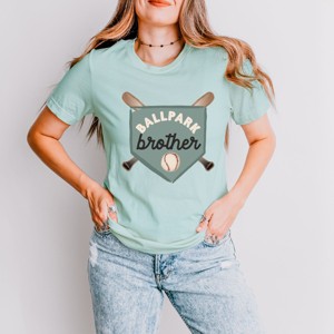Simply Sage Market Ballpark Brother Short Sleeve Tee - 1 of 4