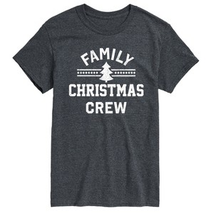 Men's - Instant Message - Family Christmas Crew Short Sleeve Graphic T-Shirt - 1 of 4