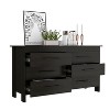 NicBex 6 Drawer Double Dresser for Bedroom,Modern Style  Drawers with Black Metal Pulls,Dressers for Kids Room,Living Room,Entry and Hallway - 2 of 4