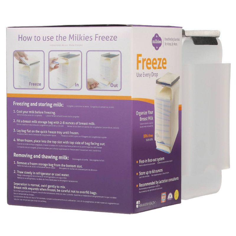 Milkies Freeze Breast Milk Freezing and Storage, 3 of 6