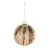 Glitter Painted Glass Ball Ornament (Set of 6) - 3 of 3