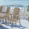 WestinTrends Outdoor Patio Shell-back Adirondack Dining Chair Weather Resistant - 2 of 4