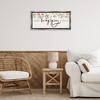 Stupell Industries Our Happy Place Florals Black Framed Floater Canvas Wall Art - 2 of 4
