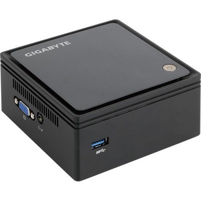 Gigabyte BRIX GB-BXBT-2807 Desktop Computer - Celeron N2807 - Mini PC - Intel HD Graphics - Gigabit Ethernet - Wireless LAN - Bluetooth