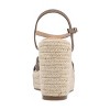 Journee Collection Womens Raniya Espadrille Platform Wedge Sandals - 3 of 4
