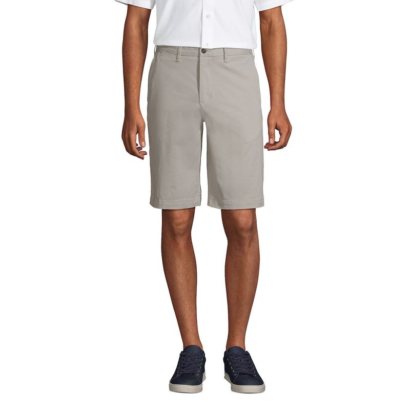 Lands' End Lands' End Men's 11" Traditional Fit Comfort First Knockabout Chino Shorts, 1 of 3