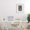 Stupell Industries William Morris Strawberry Thief Framed Print Under Glass Art, Gray, 13" x 16" - 3 of 4