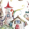 Slickblue Towers Landscape Peel and Stick Wall Decal – Decorative Vinyl Stickers for Smooth Surfaces (13x23.5") - 3 of 3