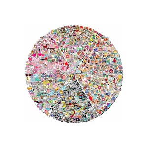 TruAIR Colorful Waterproof Vinyl Car Sticker Pack - 1 of 4