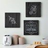 Bright Creations 3 Pack Unfinished Wood Plaque for Crafts with Hardware Included for DIY Signs, Paintings, Black, 12x12 In - 2 of 4