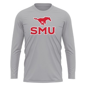 Men's Southern Methodist University Adult Sport Long Sleeve Shirt Primary Logo - 1 of 4
