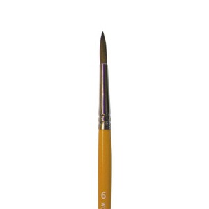Wooster Genuine -6 Camel Watercolor Pointed Artist Paintbrush - F1628-6 - 1 of 4