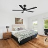 Airsurfer 52" 5-Blade Downrod Ceiling Fan with LED Light and Remote Control - 3 of 4