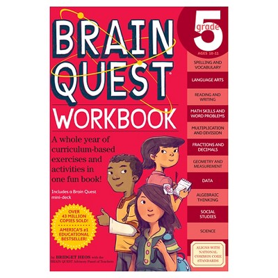 Brain Quest Grade 5 06/25/2016 - by Bridget Heos (Paperback)