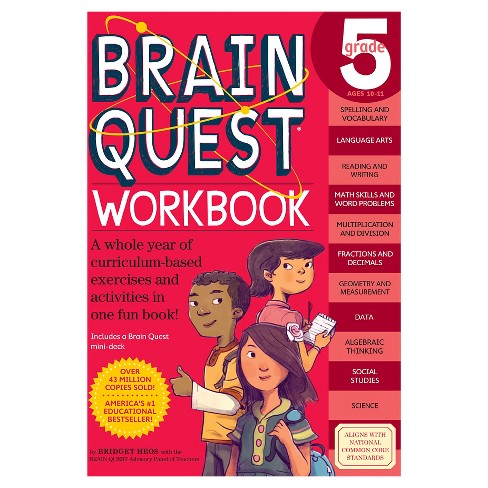 Brain Quest Grade 5 06/25/2016 - by Bridget Heos (Paperback) - image 1 of 1