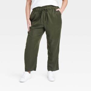 Women's High-Rise Tapered Ankle Pull-On Joggers - A New Day™ - 1 of 3