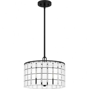 Quoizel Lighting Seigler 3 - Light Pendant in  Matte Black - 1 of 4