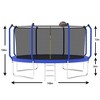 BestParts 14FT Outdoor Trampoline with Basketball Hoop & Safety Net – Heavy-Duty Frame & ASTM Certified - 2 of 4